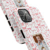 Custom Tough Phone Case - Best Mom Ever with Pink Bows - PC016