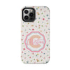 Personalized Floral Tough Phone Case - Custom Name Design - PC030
