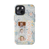 Personalized Tough Phone Case - Best Mom Ever with Floral Design - PC002