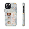 Personalized Tough Phone Case - Best Mom Ever with Floral Design - PC002