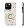 Personalized Floral Tough Phone Case for Women | Durable & Stylish Protection - PC029