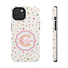 Personalized Floral Tough Phone Case - Custom Name Design - PC030