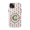Personalized Cherry Tough Phone Case – Custom Name Design - PC021