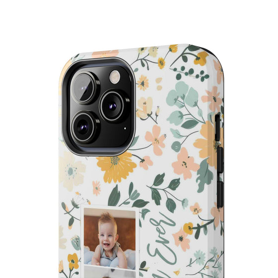 Floral Photo Phone Case - Best Mom Ever - PC010