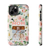 Floral Mom Phone Case with Custom Photo Slots - Perfect Gift for Mother's Day - PC023