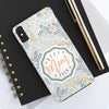 Floral Tough Phone Case for Best Mom Ever - PC004
