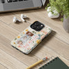 Personalized Floral Tough Phone Case - Best Mom Ever - PC012