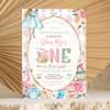 Editable Alice In Onederland Invitation A602