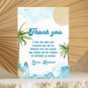 Editable The Big One Birthday Thank You Card  BO1