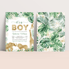 Editable Safari Baby Shower Invitation J102