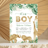 Editable Safari Baby Shower Invitation J102