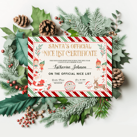 Elf Printable Kit Elf Arrival Letter SL101