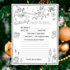 Letter To Santa Printable Coloring LTS102