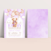 Editable We Can Bearly Wait Baby Shower Invitation T602