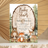 Editable Woodland Baby Shower Invitation W103