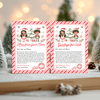 Editable Elf Arrival and Goodbye Letter Printable Kit ELF103