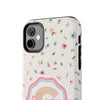 Personalized Floral Tough Phone Case - Custom Name Design - PC030