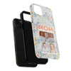 Custom Photo Collage iPhone Case for Mom - Floral Design - PC001
