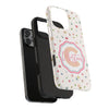 Personalized Floral Tough Phone Case - Custom Name Design - PC030