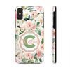 Personalized Floral Phone Case - Custom Tough Case with Name - PC025