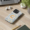 Custom Monogram Phone Cases With Floral Design - PC003