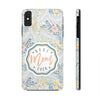 Floral Tough Phone Case for Best Mom Ever - PC004