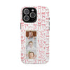 Custom Tough Phone Case - Best Mom Ever with Pink Bows - PC016