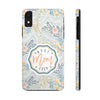 Floral Tough Phone Case for Best Mom Ever - PC004