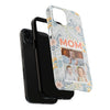 Custom Photo Collage iPhone Case for Mom - Floral Design - PC001