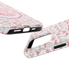 Personalized Tough Phone Case with Pink Bow Design - PC017