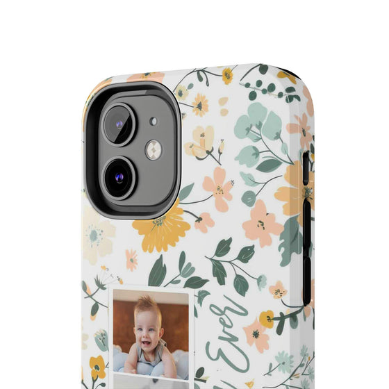 Floral Photo Phone Case - Best Mom Ever - PC010