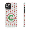 Personalized Cherry Tough Phone Case – Custom Name Design - PC021