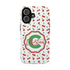 Personalized Cherry Tough Phone Case – Custom Name Design - PC021
