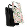 Personalized Floral Phone Case - Custom Tough Case with Name - PC025
