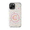Personalized Floral Tough Phone Case - Custom Name Design - PC030