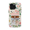 Floral Mom Phone Case with Custom Photo Slots - Perfect Gift for Mother's Day - PC023