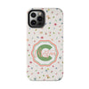 Personalized Floral Tough Phone Case for Women | Durable & Stylish Protection - PC029