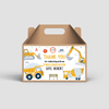 Editable Construction Box Label C001