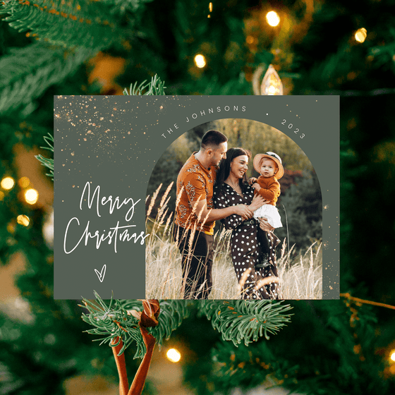 Christmas Cards Custom Photo CC103
