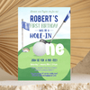 Editable Hole In One Birthday Invitation G03