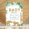 Editable Safari Baby Shower Invitation J103