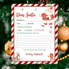 Letter To Santa Printable Easy To Print LTS03