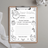 Letter To Santa Printable Coloring LTS103