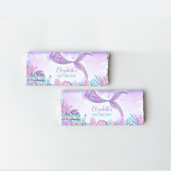 Editable Oneder The Sea Chocolate Wrapper Chocolate M101