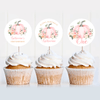 Editable Our Little Pumpkin Cupcake Toppers PB102