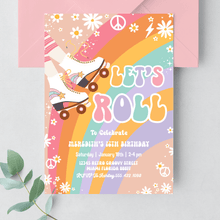  Editable Skate Party Invitation R103