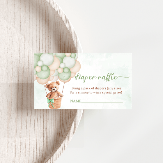Editable Can Bearly Wait Baby Shower Set T104