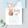 Editable We Can Bearly Wait Baby Shower Invitation T203