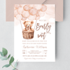 Editable We Can Bearly Wait Baby Shower Invitation  T403