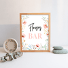 Editable Baby in Bloom Custom Sign Baby Shower B001